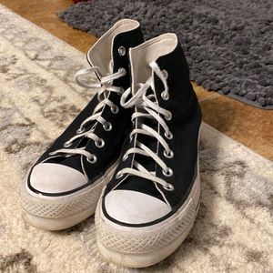 Converse Platform High Top Black